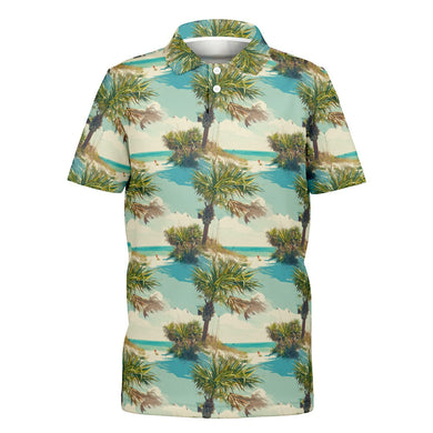 Sabal Beach Approach- Youth Polo Shirt