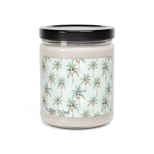 Festive Palms -Lavender + Sage Scented Soy Candle