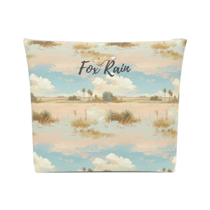 Pastel Ecosystem Cotton Zipper Bag