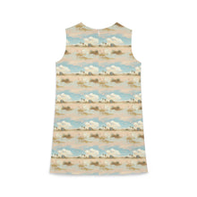 Load image into Gallery viewer, A-line Sleeveless Dress (AOP)