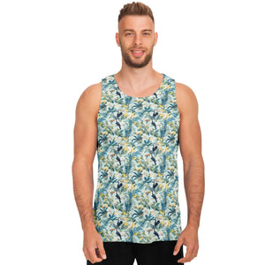 Toucan and Tropical Plants- Mens Tank Top