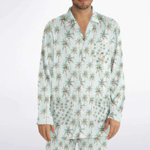 Load image into Gallery viewer, Men&#39;s Satin Pajamas - AOP