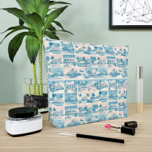 Tropic Cube Cotton Zipper Bag