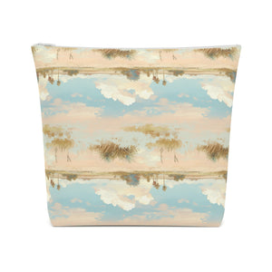 Pastel Ecosystem Cotton Zipper Bag