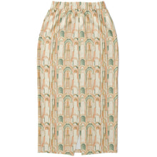 Load image into Gallery viewer, Paste Art Deco- Athletic Long Pocket Skirt