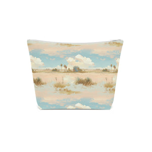 Pastel Ecosystem Cotton Zipper Bag