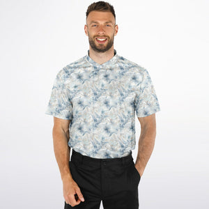 Neutral Tropic Toile- Men's Blade Collar Polo