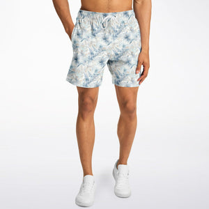 Neutral Tropic Toile- Mens Athletic Shorts