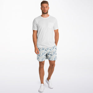 Neutral Tropic Toile- Mens Athletic Shorts