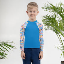 Load image into Gallery viewer, Miami Skyline- Unisex Kids Rash Guard