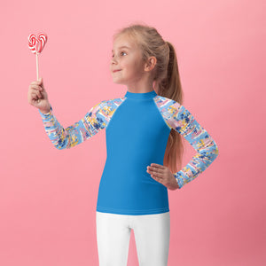 Miami Skyline- Unisex Kids Rash Guard