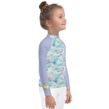 Load image into Gallery viewer, Water Lily Dragon- UPF 50+ Kids Rash Guard