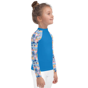 Miami Skyline- Unisex Kids Rash Guard