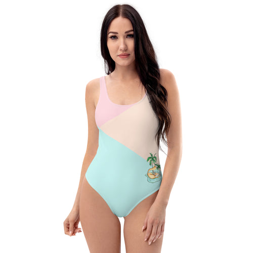 Pastel La Playa- One Peice Swimsuit