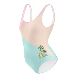 Pastel La Playa- One Peice Swimsuit