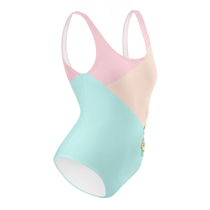 Pastel La Playa- One Peice Swimsuit