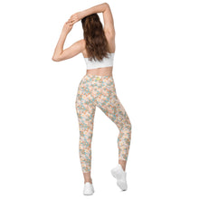 Load image into Gallery viewer, Orange Blossom- Leggings with pockets