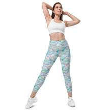 Load image into Gallery viewer, Water Lily- Leggings with pockets