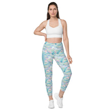 Load image into Gallery viewer, Water Lily- Leggings with pockets