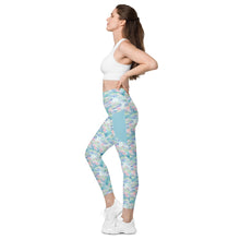 Load image into Gallery viewer, Water Lily- Leggings with pockets