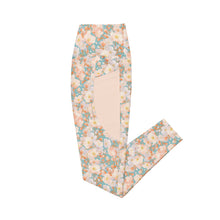 Load image into Gallery viewer, Orange Blossom- Leggings with pockets