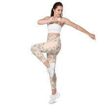 Load image into Gallery viewer, Orange Blossom- Leggings with pockets