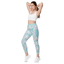 Load image into Gallery viewer, Water Lily- Leggings with pockets