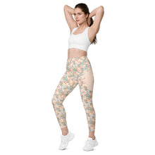 Load image into Gallery viewer, Orange Blossom- Leggings with pockets