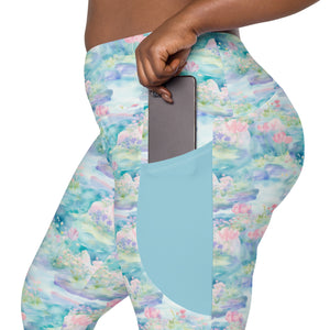 Water Lily- Leggings with pockets