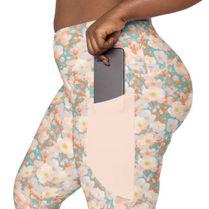 Orange Blossom- Leggings with pockets