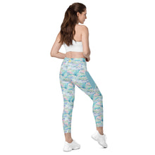 Load image into Gallery viewer, Water Lily- Leggings with pockets