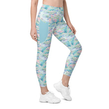 Load image into Gallery viewer, Water Lily- Leggings with pockets