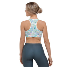 Load image into Gallery viewer, Water Lily- Sports bra