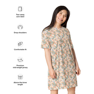 Orange Blossom - Tshirt dress