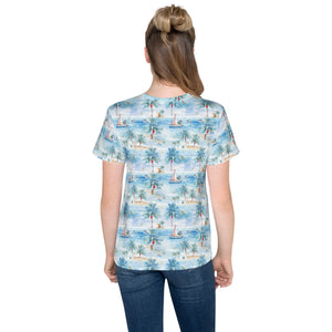Tropic Sojourn- Youth crew neck t-shirt