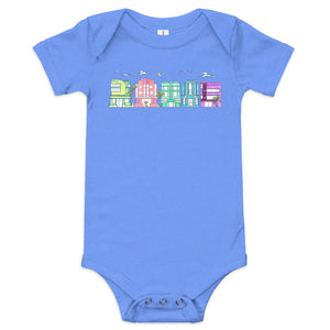 Art Deco Beach - Baby Bodysuit