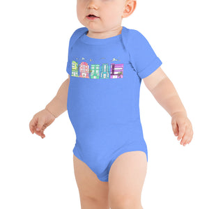 Art Deco Beach - Baby Bodysuit