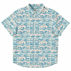 Tropic Cube- Kids Button Down Shirt