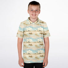 Load image into Gallery viewer, Pastel Ecosystem- Youth Polo Shirt