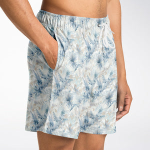 Neutral Tropic Toile- Mens Athletic Shorts