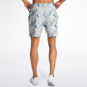 Neutral Tropic Toile- Mens Athletic Shorts