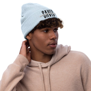 Saved by Grace- Ribbed knit beanie