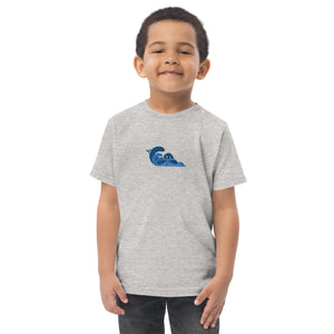Bold Like Moses- Embroidered Toddler Jersey T-shirt
