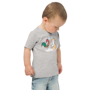 Fox y Gayo- Toddler jersey t-shirt