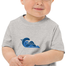 Load image into Gallery viewer, Bold Like Moses- Embroidered Toddler Jersey T-shirt