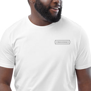 God is Love- Unisex organic cotton t-shirt
