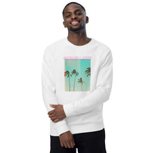 Load image into Gallery viewer, God is Love- Unisex organic raglan sweatshirt
