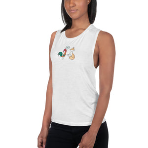 Fox y Gayo- Ladies’ Muscle Tank