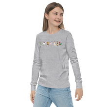 Load image into Gallery viewer, Chungi and Friends- Youth long sleeve tee
