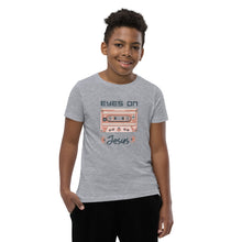 Load image into Gallery viewer, Eyes on Jesus - Youth Short Sleeve T-Shirt